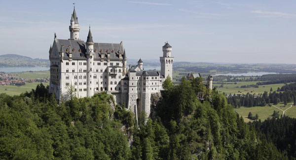 Schloss Neuschwanstein in Bavaria was once a setting for 'Chitty Chitty Bang Bang'.